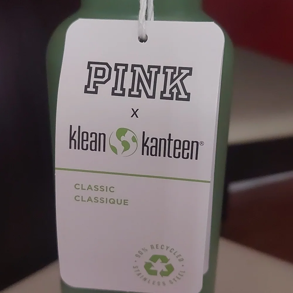 Klean Kanteen + PINK Water Bottle-Limited Edition NWT - Picture 6 of 6